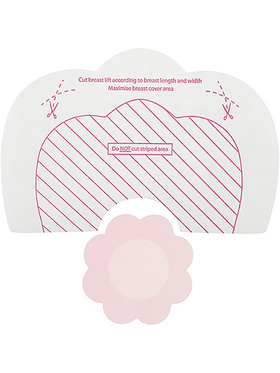 Bye Bra: Breast Lift Tape + Satin Nipple Covers, 3 Pairs