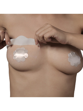 Bye Bra: Breast Lift Tape + Satin Nipple Covers, 3 Pairs