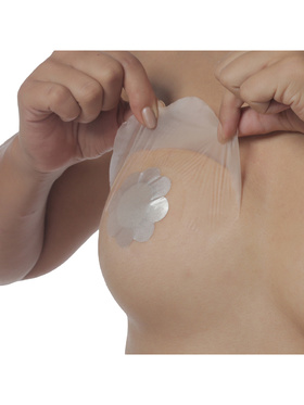 Bye Bra: Breast Lift Tape + Satin Nipple Covers, 3 Pairs