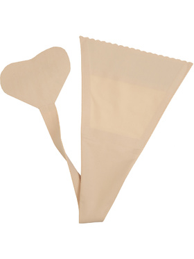 Bye Bra: Adhesive Thong, One Size, Nude