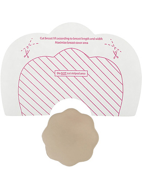 Bye Bra: Breast Lift Tape + Fabric Nipple Covers