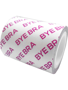 Bye Bra: Breast Tape Roll, 3m x 5cm + Satin Nipple Covers, 3 Pairs