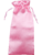 Satin förvaringspåse, 45 x 19.5 cm, rosa