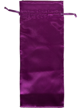 Satin förvaringspåse, 37 x 14.5 cm, lila
