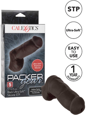 California Exotic: Packer Gear, Ultra-Soft STP, svart hudfärg