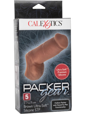 California Exotic: Packer Gear, Ultra-Soft STP, brun hudfärg