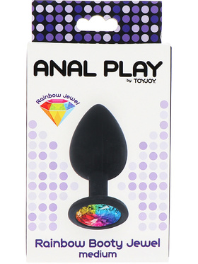 Toy Joy: Rainbow Booty Jewel, medium