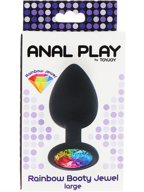 Toy Joy: Rainbow Booty Jewel, large