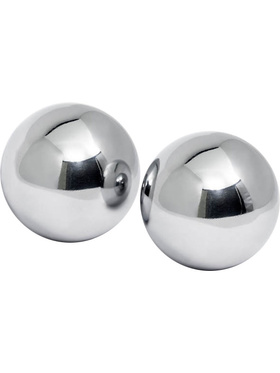 Classic Erotica: Crazy Girl, Pure Silver Plated Pleasure Balls