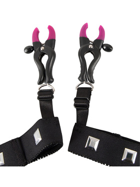 Bad Kitty: Garters with Clamps