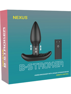 Nexus: B-Stroker, Unixsex Massager with Stroker Beads