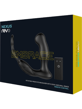 Nexus: Revo Embrace, Rotating Prostate Massager with Rings