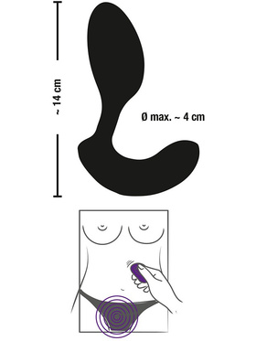 Sweet Smile: Remote Controlled Double Vibrator