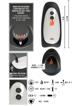 Rebel: Warming Masturbator for F-spot Stimulation