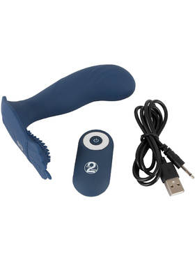 You2Toys: Vibrating Butt Plug with Nubs