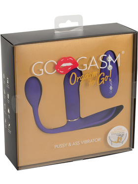 GoGasm: Pussy & Ass Vibrator, lila