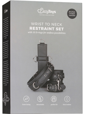 EasyToys: Neck to Wrist Restraint Set