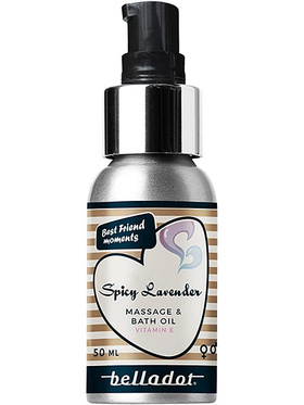 Belladot Spicy Lavender: Massage- och badolja, 50 ml
