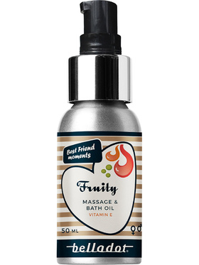 Belladot Fruity: Massage- och badolja, 50 ml