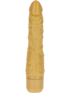 Toy Joy: Gold Dicker, Slim Vibrator