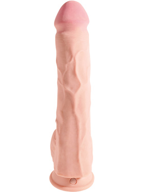 King Cock: Triple Density Cock with Balls, 34 cm