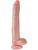 King Cock: Cock with Balls, 38 cm, ljus