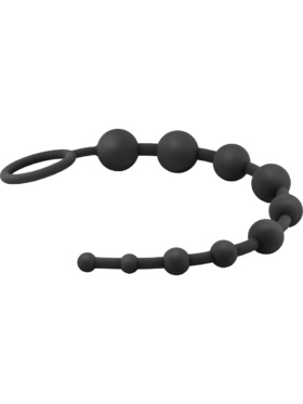 Blush: Performance Silicone Anal Beads, svart