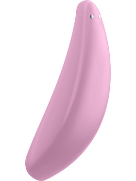 Satisfyer Connect: Curvy 3+, Air Pulse Stimulator + Vibration, rosa