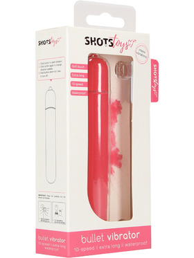 Shots Toys: Bullet Vibrator, Extra Long, rosa