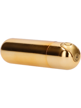 Shots Toys: Rechargeable Bullet, 10 Speed, guld