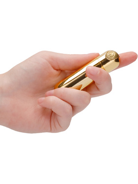 Shots Toys: Rechargeable Bullet, 10 Speed, guld