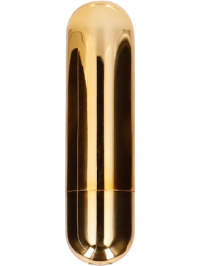 Shots Toys: Rechargeable Bullet, 10 Speed, guld