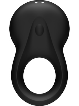 Satisfyer Connect: Signet Ring, Ring Vibrator, svart