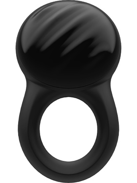 Satisfyer Connect: Signet Ring, Ring Vibrator, svart