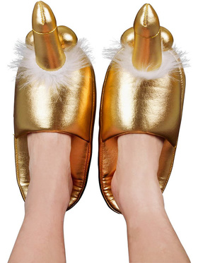 Orion: Penis Slippers, guld