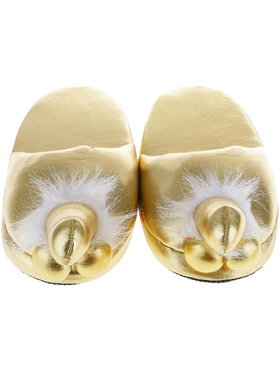 Orion: Penis Slippers, guld