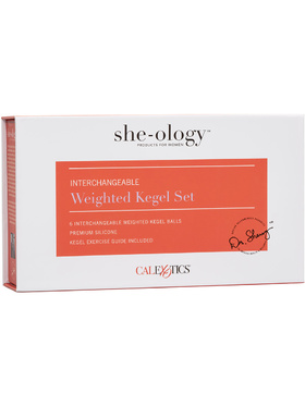 California Exotic: She-ology, Interchangeable Weighted Kegel Set