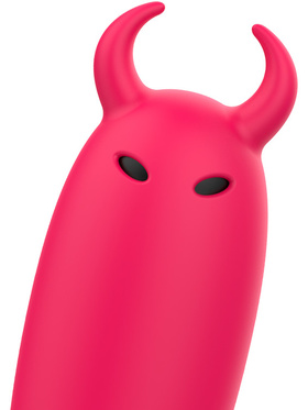 OhMama: Pocket Devil Vibrator, röd