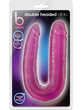 Blush: B Yours, Double Headed Dildo, rosa