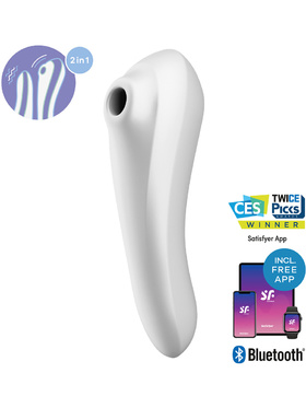 Satisfyer Connect: Dual Pleasure, Air Pulse Vibrator, vit