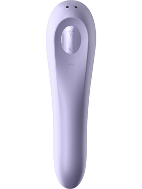 Satisfyer Connect: Dual Pleasure, Air Pulse Vibrator, lila