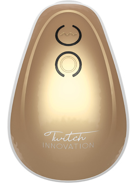 Innovation: Twitch, Hands-Free Suction & Vibration Toy, guld