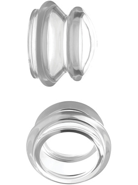 XR Master Series: Clear Plungers, Silicone Nipple Suckers, small