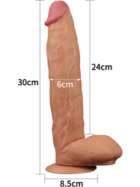 LoveToy: Legendary King-Sized Realistic Dildo, 30 cm