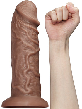 LoveToy: King-Sized Realistic Chubby Vibrating Dildo, 25 cm