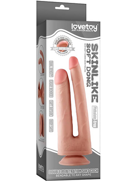 LoveToy: Skinlike Double Penetration Soft Dong
