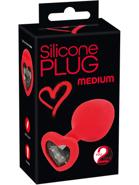 You2Toys: Silicone Plug, medium