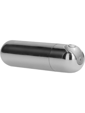 Shots Toys: Rechargeable Bullet, 10 Speed, silver
