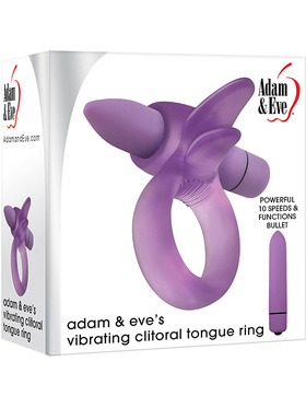 Adam & Eve: Vibrating Clitoral Tongue Ring
