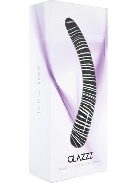 Feelztoys: Glazzz, Glass Dildo Dark Desire